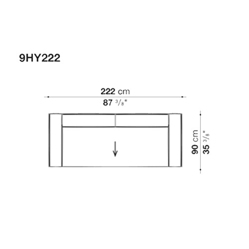 HYBRID 9HY222_222x90 cm