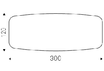 Premier_ 300 x 120 x H 73 Sag