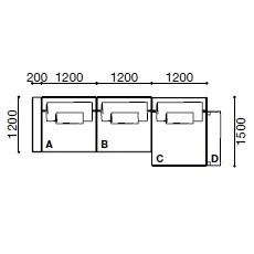 Westside WE008_ 380 x 150 cm
