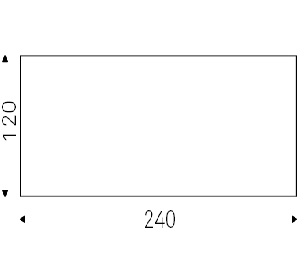 Skorpio_ 240 x 120 x H 75 cm