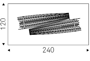 Hystrix_ 240 x 120 x H 75 cm
