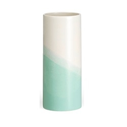 Herringbone vase - menta