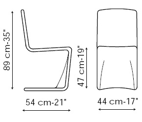 Venere_ 44 x 54 x H 89 cm