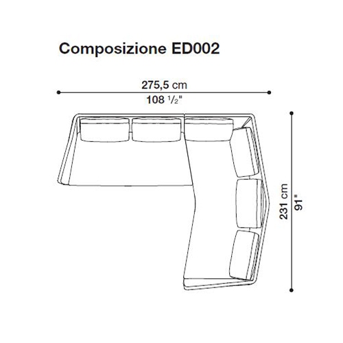 Édouard ED002_ 275,5 x 231 cm