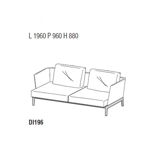 Chelsea DI196_ 196 x 96 cm