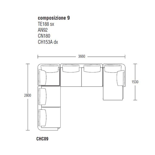 Chelsea CHC09_ 366 x 280 cm