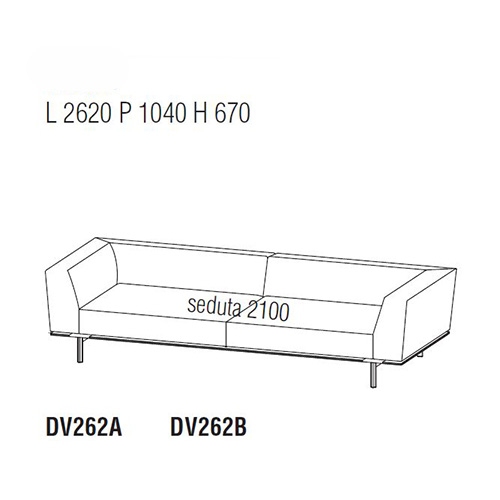 Gregor DV262_ 262 x 104 cm