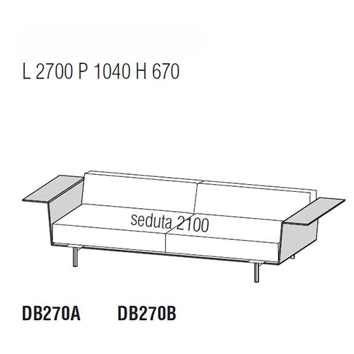 Gregor DB270_ 270 x 104 cm