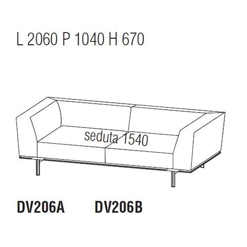 Gregor DV206_ 206 x 104 cm