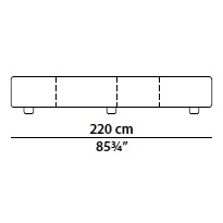 Panama Bold_ 220 x 130 x H 40 cm