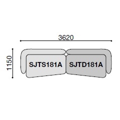 Saint Germain 01_ 362 x 115 cm