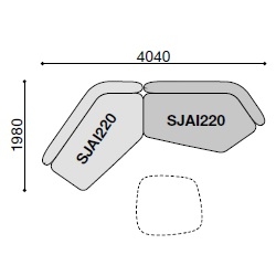 Saint-Germain 06_ 404 x 198 cm