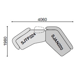 Saint-Germain 10_ 406 x 198 cm