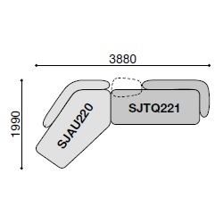 Saint-Germain 14_ 388 x 199 cm
