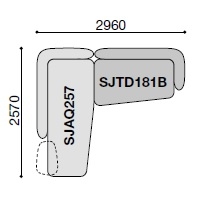 Saint-Germain 16_ 296 x 257 cm