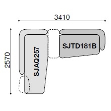 Saint-Germain 18_ 341 x 257 cm