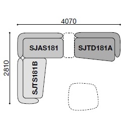 Saint-Germain 22_ 407 x 281 cm