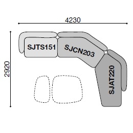 Saint-Germain 23_ 423 x 292 cm