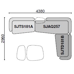 Saint-Germain 25_ 438 x 296 cm