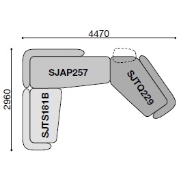 Saint-Germain 28_ 447 x 296 cm