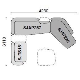 Saint-Germain 29_ 423 x 311 cm