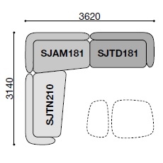 Saint-Germain 31_ 362 x 314 cm
