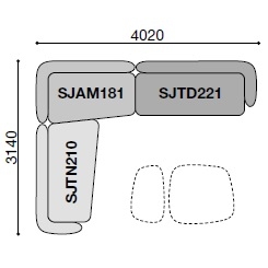 Saint-Germain 32_ 402 x 314 cm