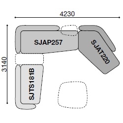 Saint-Germain 34_ 423 x 314 cm