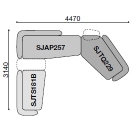 Saint-Germain 36_ 447 x 314 cm