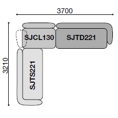 Saint-Germain 38_ 370 x 321 cm
