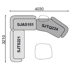 Saint-Germain 39_ 403 x 321 cm