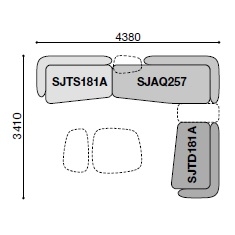 Saint-Germain 42_ 438 x 341 cm