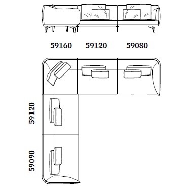 Drive_ 002_329 x 348 x H 78 cm