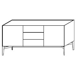 MA226C_ 181.6 x 50.1 x H 87.2