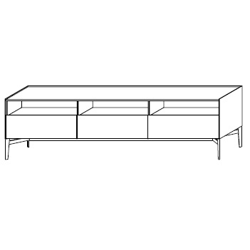 MA2Y9A_ 271.6 x 50.1 x H 76.9 cm