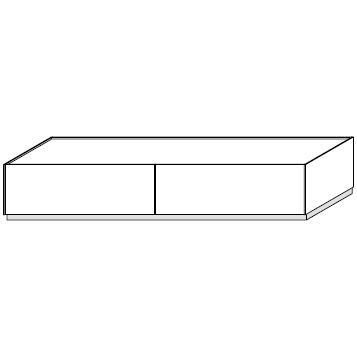 MZ216A_ 181.6 x 50.1 x H 34.1 cm