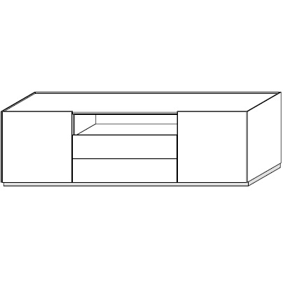 MZ22HB_ 211.6 x 50.1 x H 64.7 cm
