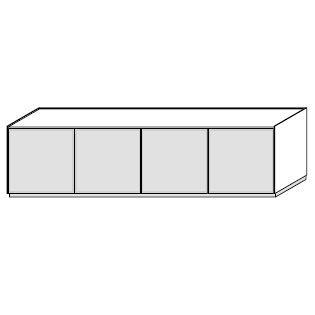 MZ228B_ 241.6 x 50.1 x H 64.7 cm