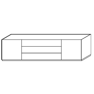 MZ228C_ 241.6 x 50.1 x H 64.7 cm