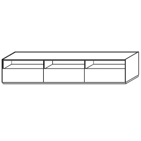 MZ2Y9A_ 271.6 x 50.1 x H 54.4 cm