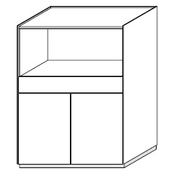 MZ243A_ 91.6 x 50.1 x H 122.9 cm