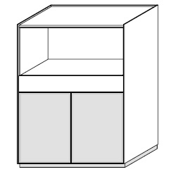 MZ243B_ 91.6 x 50.1 x H 122.9 cm