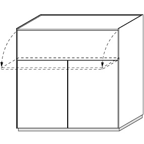 MZ244E_ 121.6 x 50.1 x H 122.9 cm