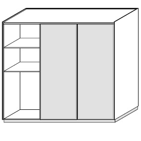 MZ24DA_ 136.6 x 50.1 x H 122.9 cm